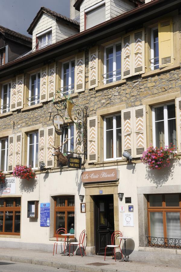Hotel De La Croix-Blanche Cressier Eksteriør billede
